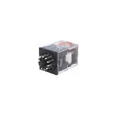 Releu electromagnetic, 230V AC, 10A, 3PDT, serie MKS, OMRON - MKS3PIN-5 AC230