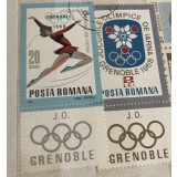Timbre Serii Romania Sport JO 1968 Olimpice