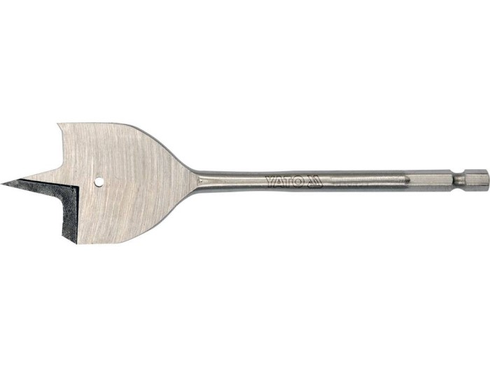 YATO Burghiu plat pentru lemn, prindere hex 1/4&amp;quot; (6.3 mm), 6 x 152 mm