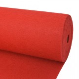 Cumpara ieftin Covor pentru expoziție, 1 x 12 m, roșu, vidaXL