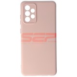 Husa Silicon Samsung Galaxy A72 Ivory, High Copy, Protectie Camera