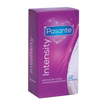 Prezervative - Pasante Intensitate Prezervative cu Textura - 12 bucati foto