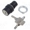 Comutator rotativ cu cheie EAO 22mm Poz.i stab: 2 fără IP65 46