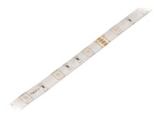 Bandă LED RGB 12V 30 LED/m 10mm PCB 7.2W/m