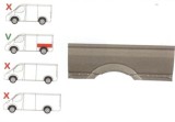 Aripa spate Mercedes Sprinter/ Vw Crafter,2006- Partea Stanga, Spatiu De Incarcare =3265 mm, Partea Superioara, Inaltime Pana La Geam ,