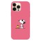 Husa compatibila cu Apple iPhone 13 Mini, Viceversa, model Just be cool Snoopy , Silicon, TPU