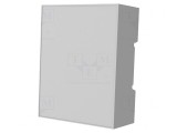 Carcasă pentru șină DIN gri 90x71.1x32mm 4 module