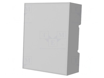 Carcasă pentru șină DIN gri 90x71.1x32mm 4 module foto