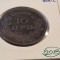 208 Greece, Grecia, 10 Lepta 1882 , KM#55, foarte buna ,King George I