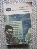 G. Simenon - Trei Camere In Manhattan.Motanul