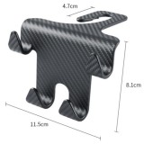 Suport Auto Telefon Tetiera Universal, ABS, 115x80x110mm, Inalta Calitate, Ușor de Instalat