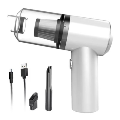 Mini aspirator QT147, pentru casa si masina, 120W, 6000Pa foto