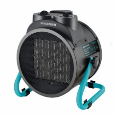 Aeroterma, electrica, ceramica, 230V, 25/1500/3000W, PTC, DeToolz, DZ-EI113 foto