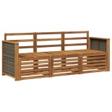 vidaXL Seturi de canapele 3 pcs Lemn Solid de Acacia 3383955