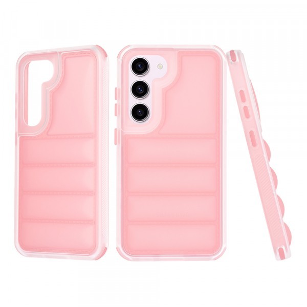 Husa pentru Samsung Galaxy S23 S911, Techsuit, Wave Shield, Roz