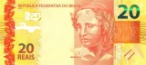 BRAZILIA ? bancnota ? 20 Reais ? 2010 (2015) ? P-255b ? UNC ? necirculata