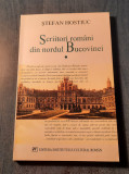 Scriitori romani din nordul Bucovinei Stefan Hostiuc