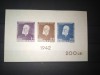 TIMBRE ROMANIA LP 148 1942 TITU MAIORESCU COLITA NEDANTELATA MNH, Nestampilat