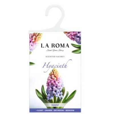 Odorizant pentru dulap La Roma , Hyacinth (Zambila), Aroma Florala si Proaspata pentru Haine Proaspat Parfumate, Inspirata din Gradinile Primavaratice foto