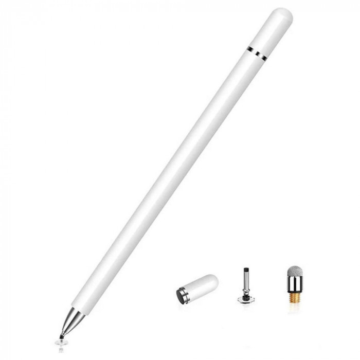 Creion stylus universal PENCIL1, 15cm, iOS/Android/Windows, silic