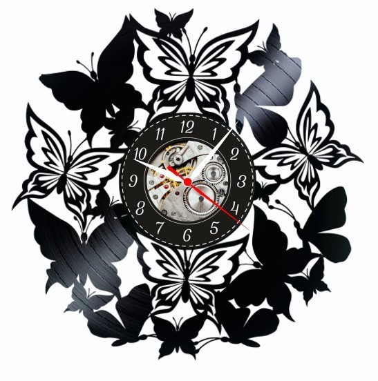 FLUTURI- ceas de perete