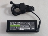 Incarcator laptop Sony VAIO Original 19.5V 4.7A 90W VGP-AC19V42 Mufa 6.5mm x 4.4mm cu Pin