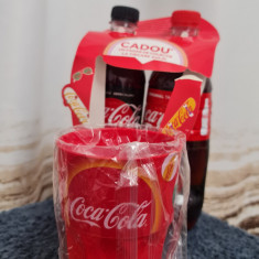 Set Coca Cola (Original+Zero Zahăr) + pahar Ediția de Vară 2018