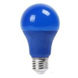 Bec E27 230V 9W LED albastru