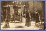 Interiorul bisericii Manastirea Horezu - Valcea - 1931 - foto, necirculata