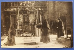 Interiorul bisericii Manastirea Horezu - Valcea - 1931 - foto, necirculata