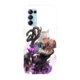 Husa compatibila cu Oppo A76, Viceversa, model Y&amp;#039;shtola Rhul Final Fantasy, Silicon, TPU, Transparent, Carcasa