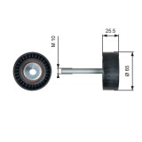Gates Rola ghidare/conducere, curea transmisie DriveAlign&trade;