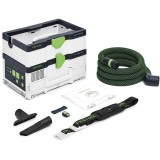 Festool CLEANTEC CTLC SYS I-Basic - Aspirator fara acumulatori si incarcator Li-Ion 18 V - Ah 180 mbar