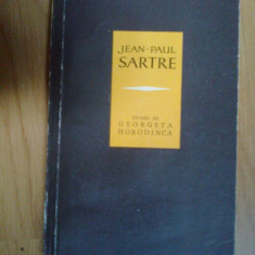 h2a Jean Paul Sartre - Georgeta Horodinca