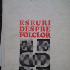 Nicolae Rosianu - Eseuri despre folclor (editia 1981)