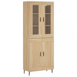 Cumpara ieftin Dulap inalt, stejar sonoma, 69,5x34x180 cm, lemn compozit