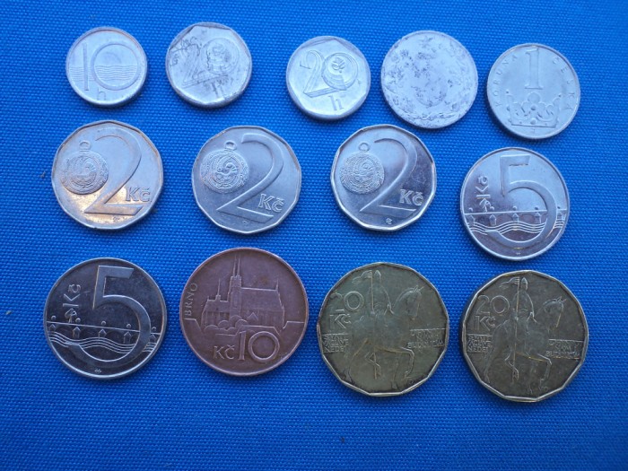 LOT 13 BUCATI ,ANII 90 ,ANI DIFERITI -CEHIA (DUPA SEPARAREA DE SLOVACIA-1993)