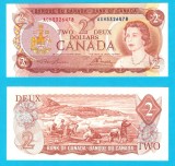 Canada (pick 86) 2 Dollars 1974 UNC serie: AGH5326478