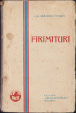 HST C398 Firimituri 1929 Brătescu-Voinești ediția I