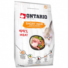 Ontario Cat Short Hair rață și pui 400 g