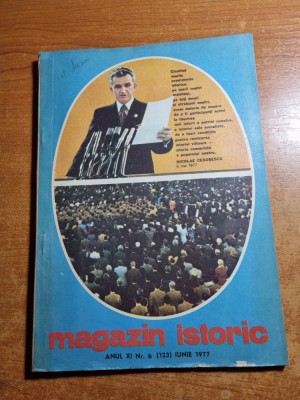 revista magazin istoric iunie 1977 foto