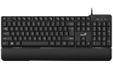 TASTATURA GENIUS USB, 105 taste + 12 taste multimedia, palm rest, negru, &quot;KB-100XP&quot; &quot;31310050400&quot; (timbru verde 0.8 lei)