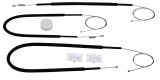 Kit reparatie Mecanism ridicare geam fata Mercedes Vito / Viano ( W639) 2003-2010 electrica dreapta (cablu role si suport geam) Kft Auto, AutoLux