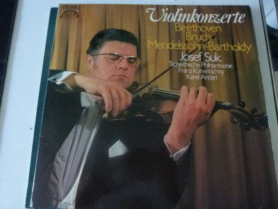 Concete pt. vioara- Beethoven, Bruch, Bartholdy - 2 vinil foto