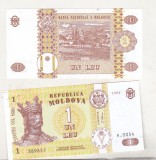 bnk bn Moldova 1 leu 1994 unc