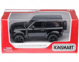 Macheta Kinsmart Land Rover Defender Negru 1:36 A83839