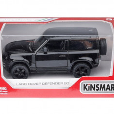 Macheta Kinsmart Land Rover Defender Negru 1:36 A83839