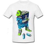 Tricou &quot; Hip hop art &quot;