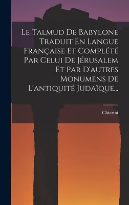 Le Talmud De Babylone Traduit En Langue Fran foto