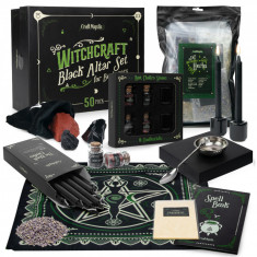 Set 50 Accesorii Wicca - Ideal pentru vraji usoare pentru incepatori - Vraji de dragoste, protectie, iubire foto